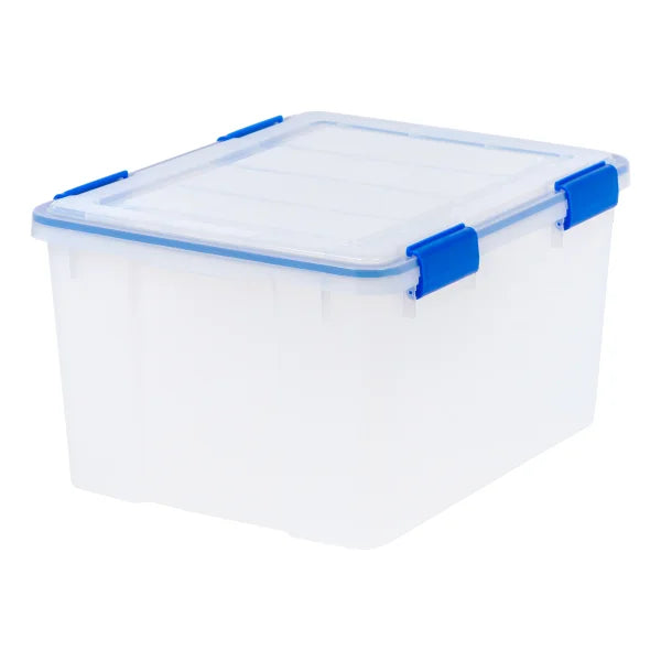 IRIS 44 Quart WeatherPro Storage Bin, 4-pack