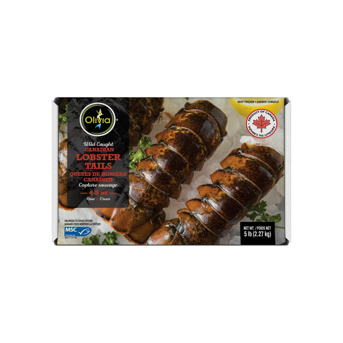 Olivia Canadian Lobster Tails 2.27 kg | RJP Wholesale