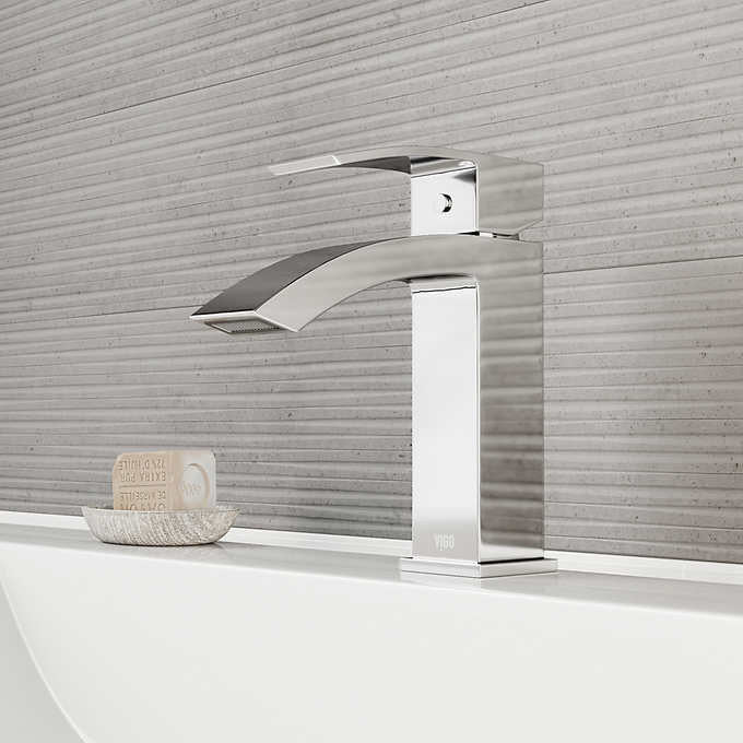 VIGO Satro Single Handle Bathroom Faucet