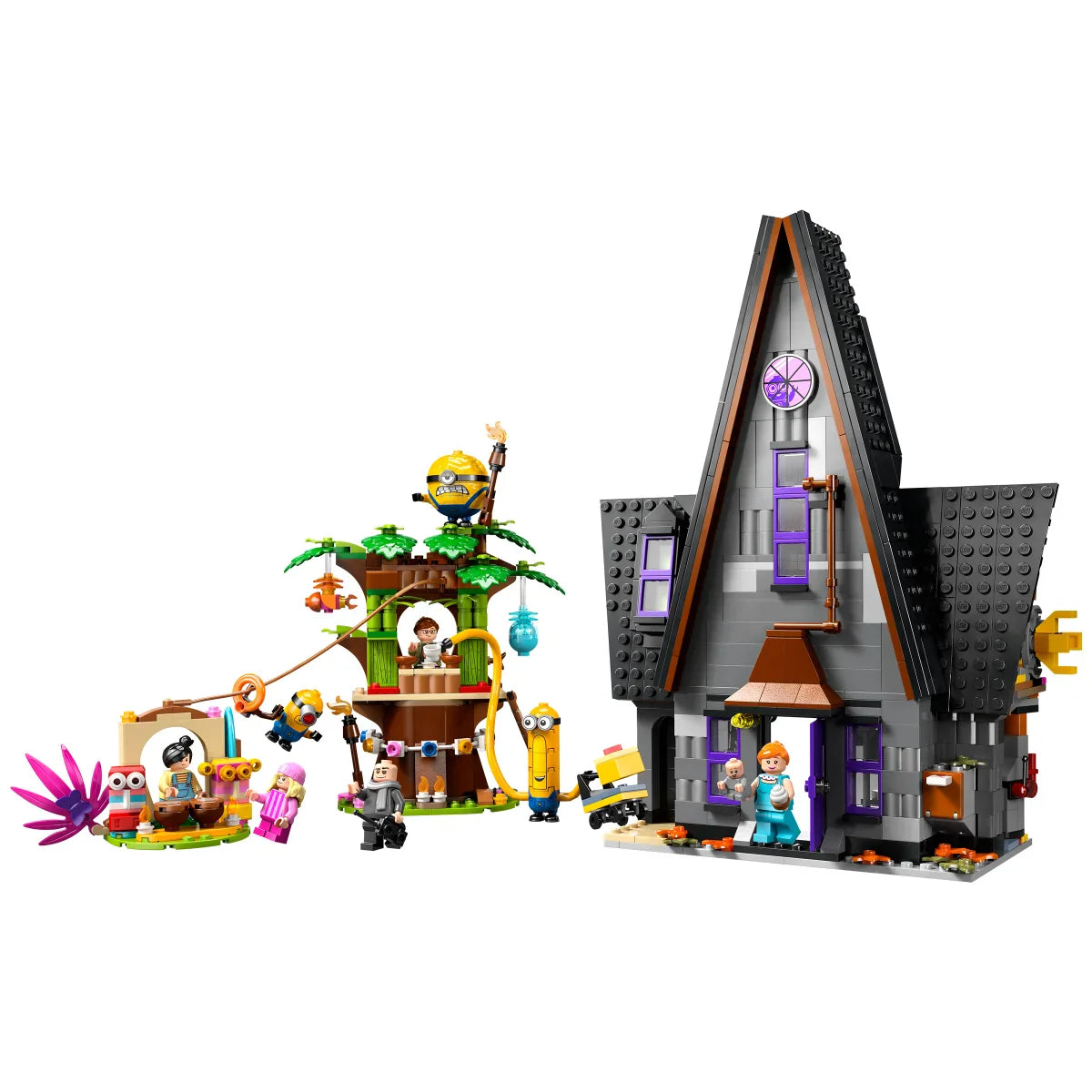 LEGO Despicable Me 4 Minions and Gru's Family Mansion, Minions Toy House