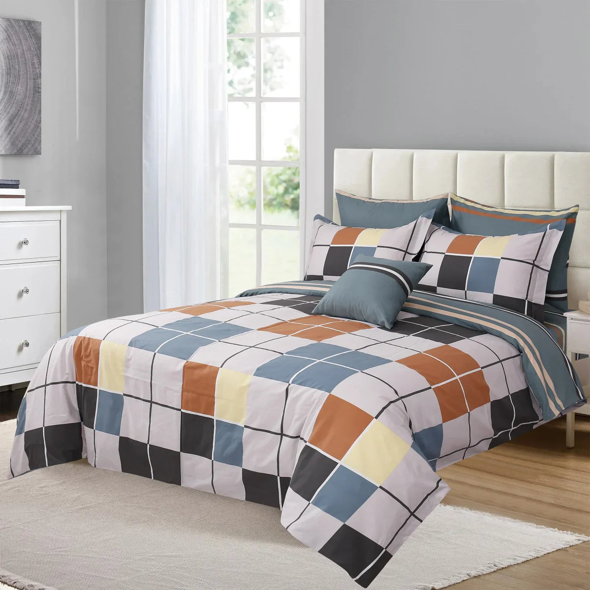 North Home - Cotton 4-piece Duvet Cover Set