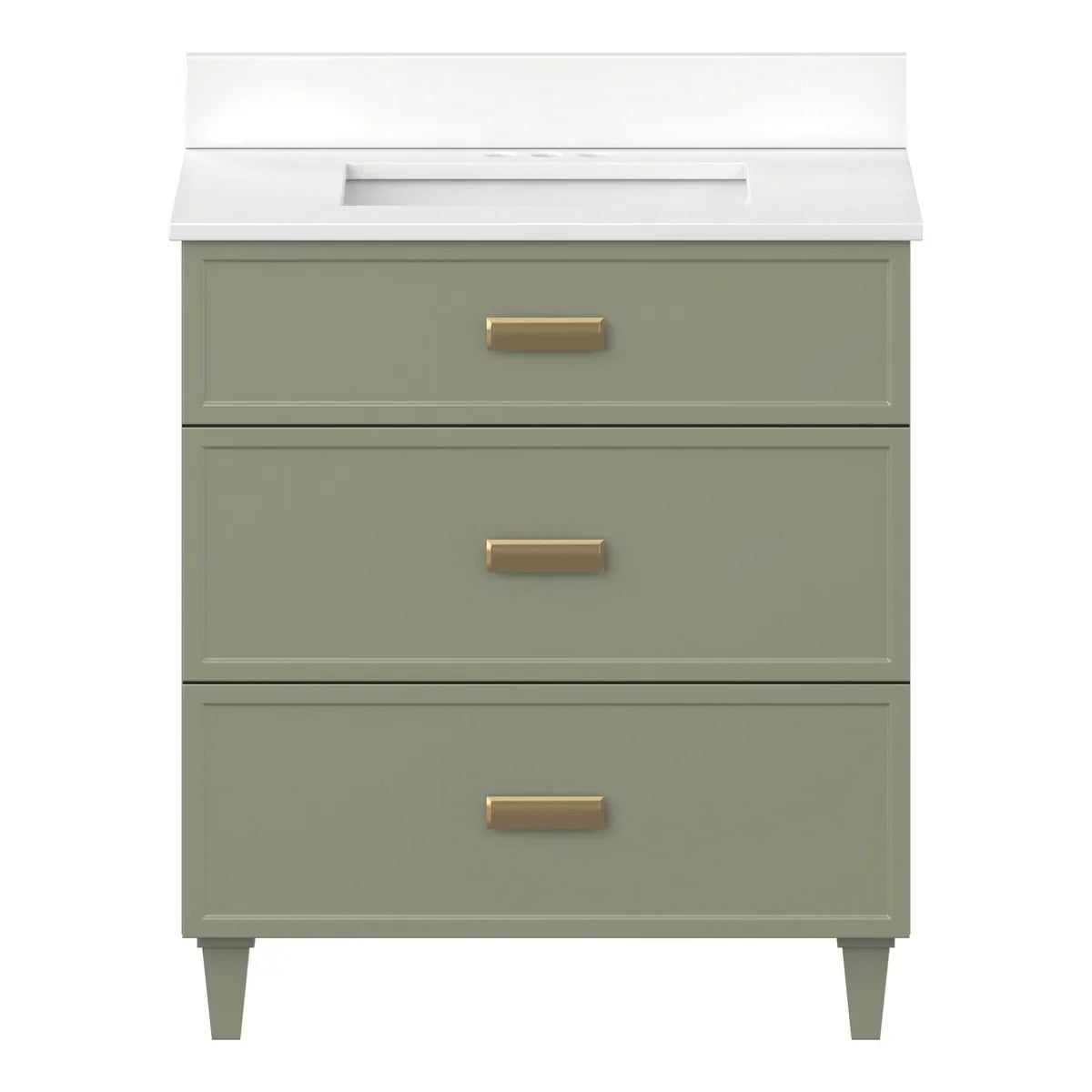 MagickWoods Evanston Evergreen Fog Bathroom Vanity