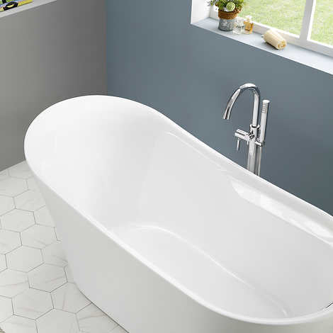OVE Decors Ava Seamless Freestanding Bathtub