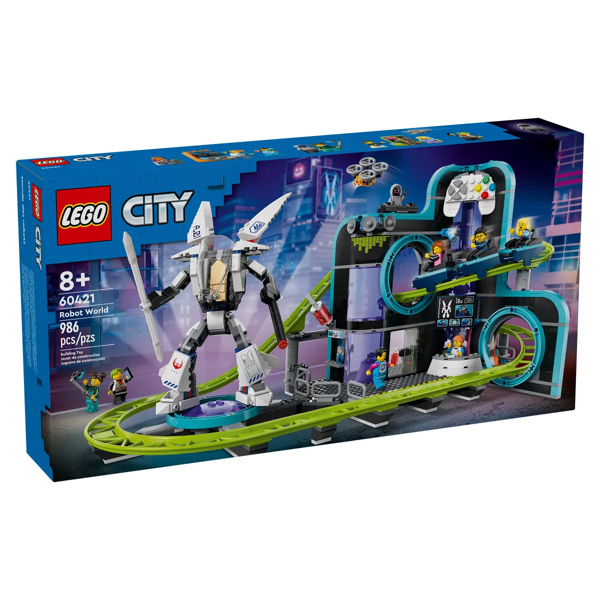 LEGO City Robot World Roller-Coaster Park