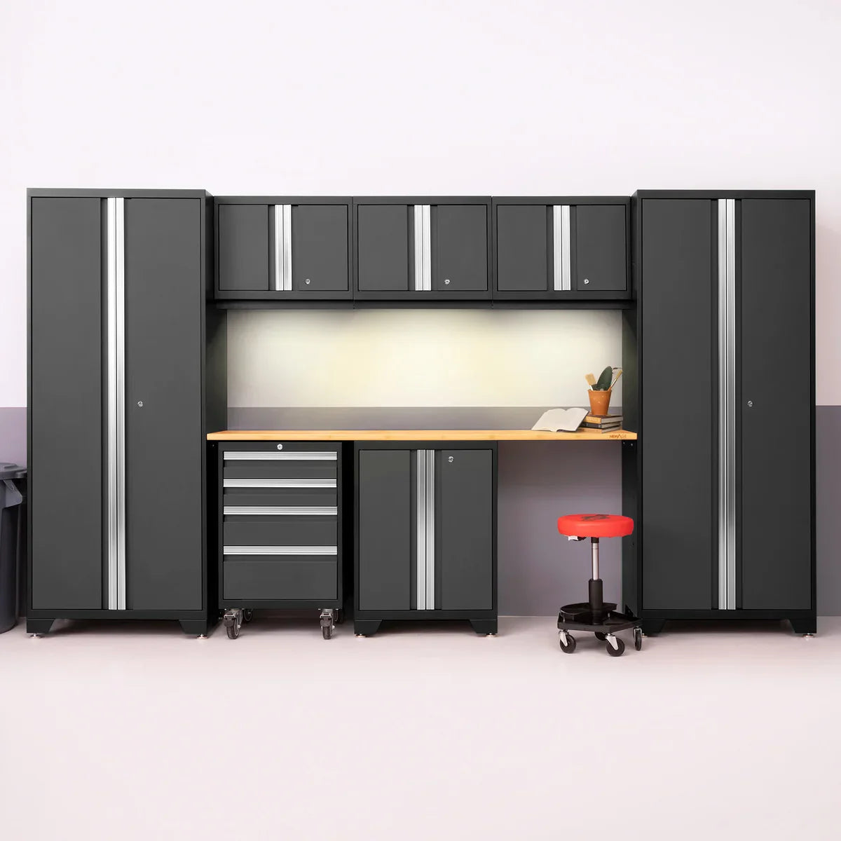 NewAge Products Bold Series 8-piece Cabinet Set