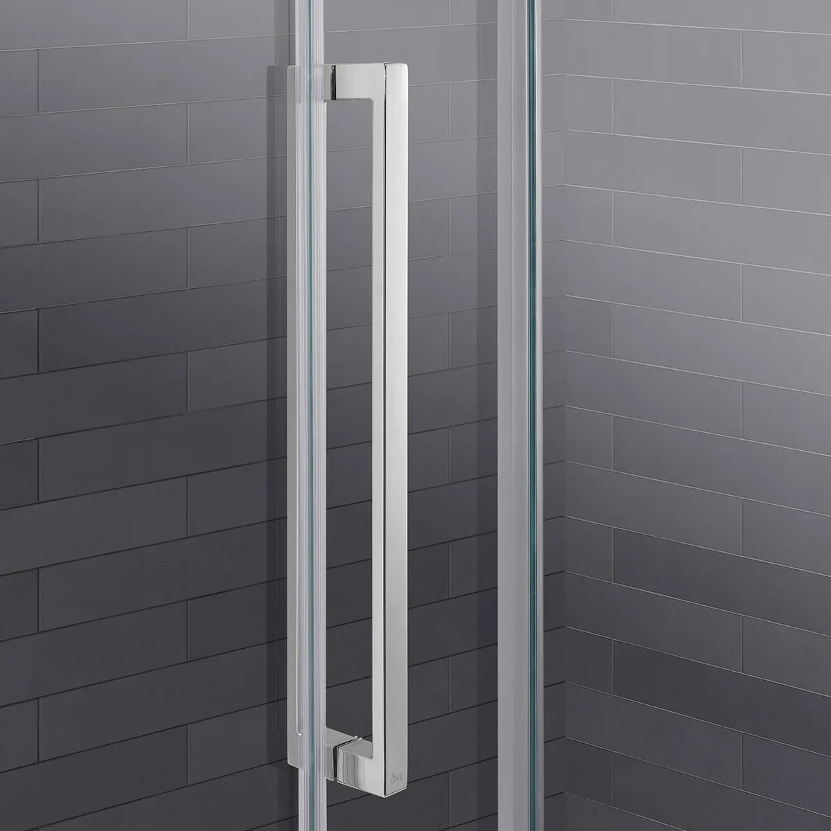 OVE Decors Dayton Frameless Glass Alcove Shower Door