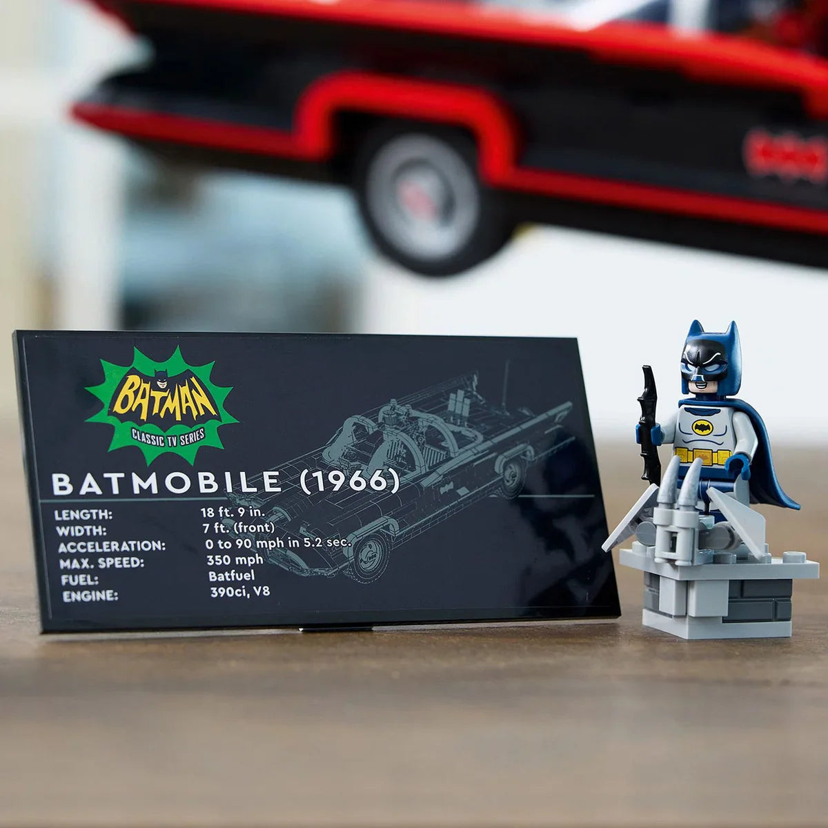 LEGO DC Batman: The Classic TV Series Batmobile Set and DC Collectibles
