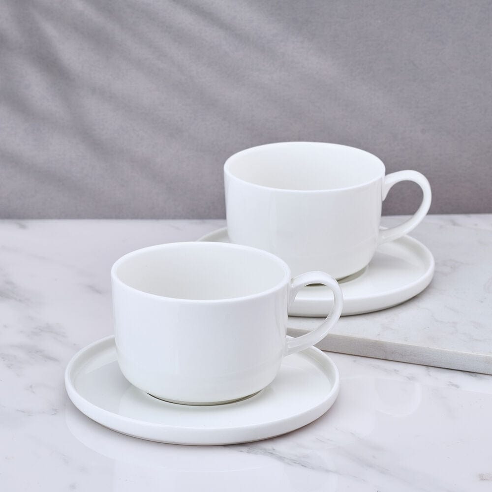 Samantha Set of 2 Teacups and Saucers - alternate view 6
