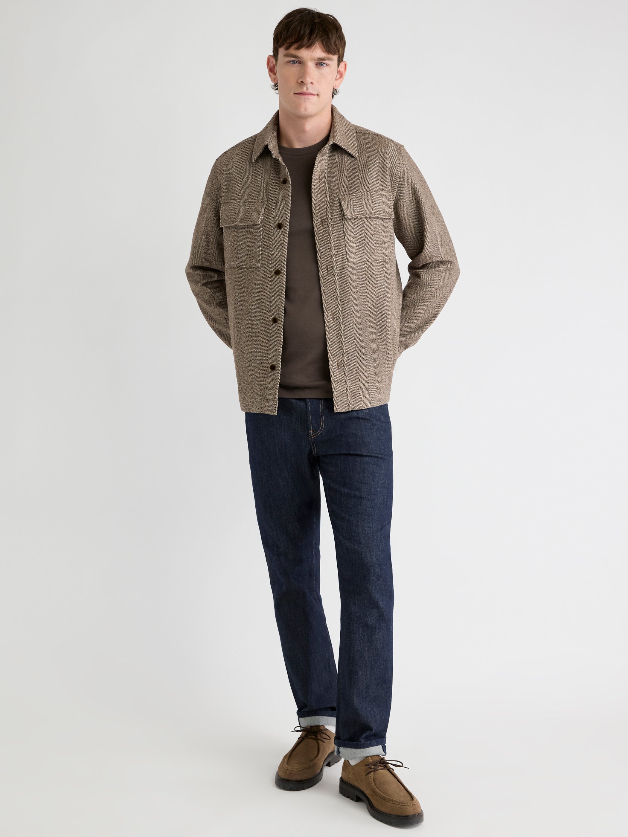 Herringbone Overshirt