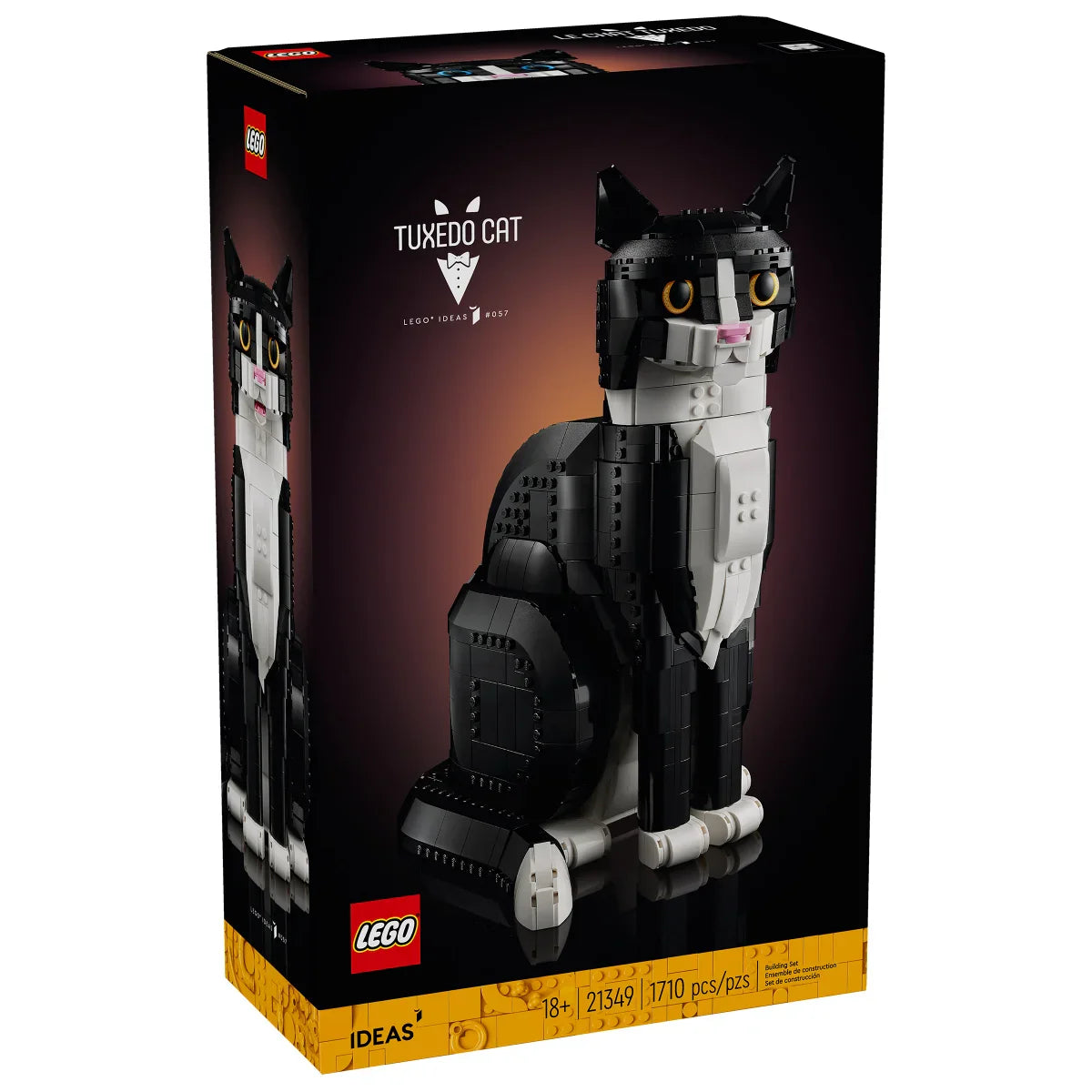 LEGO Ideas Tuxedo Cat