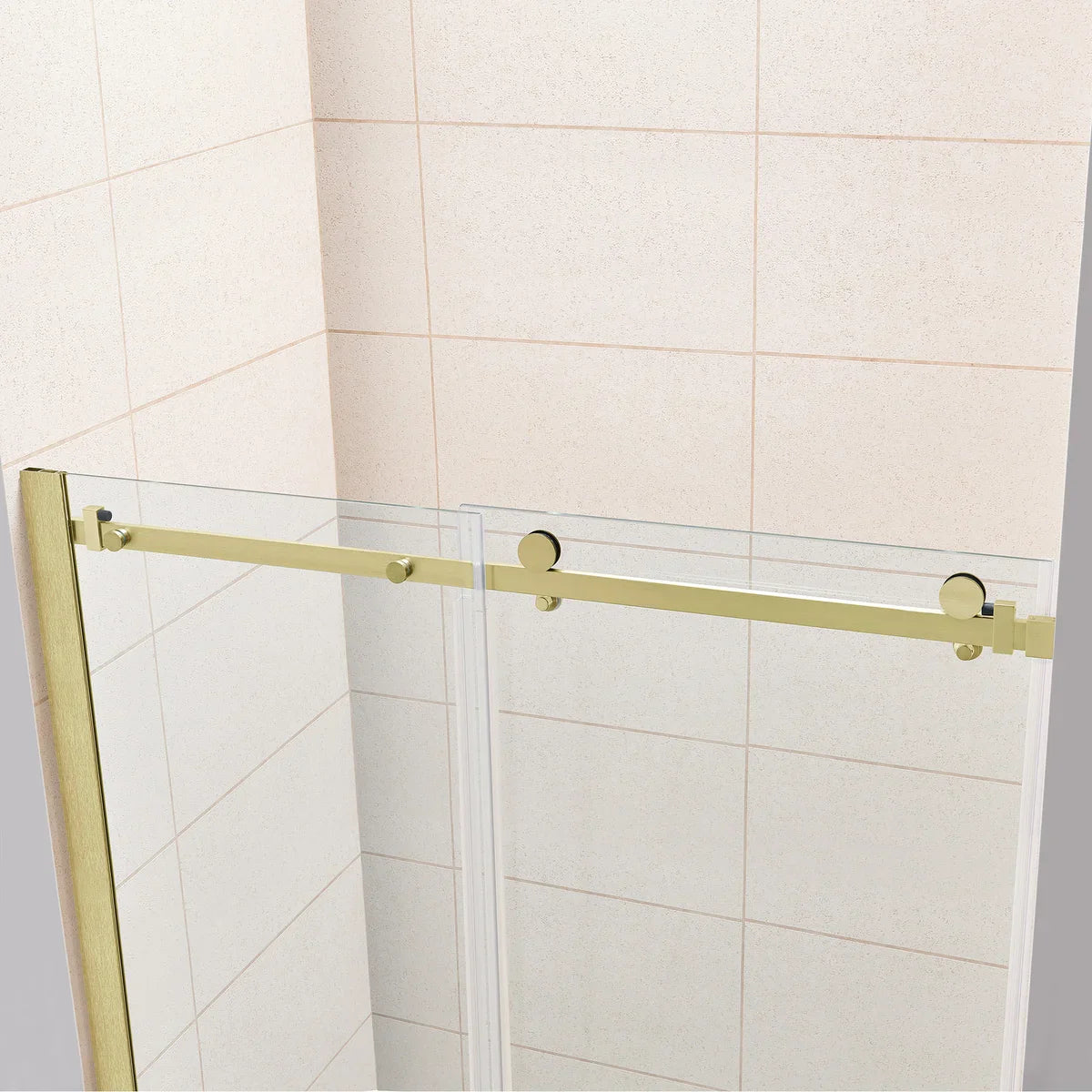 OVE Decors Kelsey 48 in. Sliding Glass Shower Door with Hardware