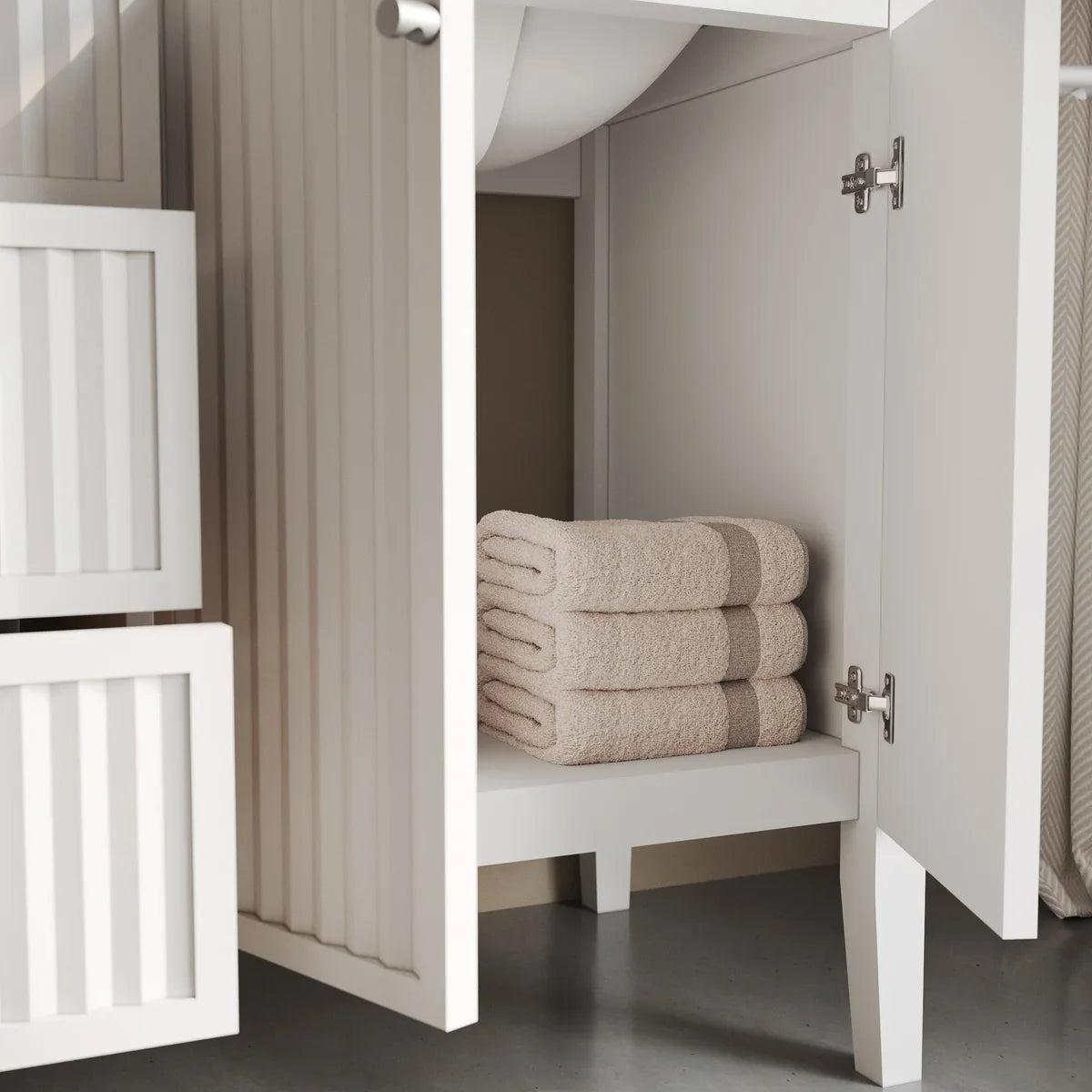 Forestmade Davos Bathroom Vanity in White