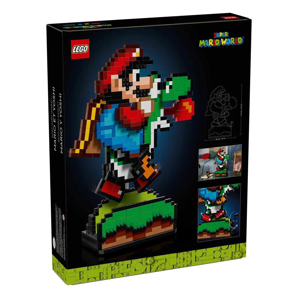 LEGO Super Mario World: Mario & Yoshi Nintendo Figure