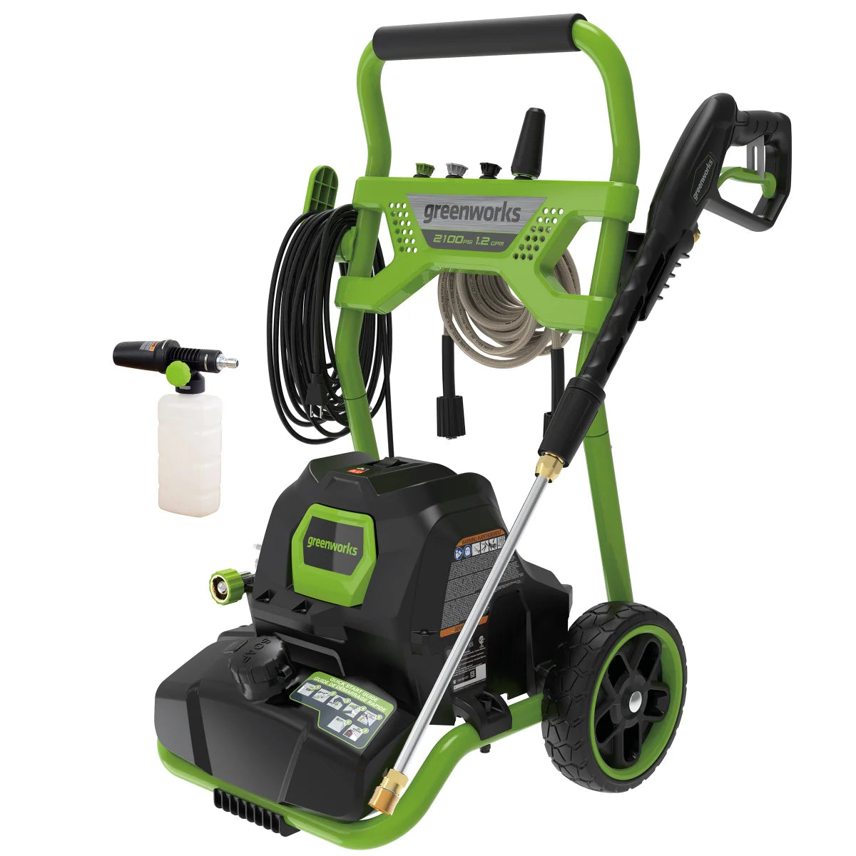 Greenworks 2100PSI Cold Water Electric Pressure Washer
