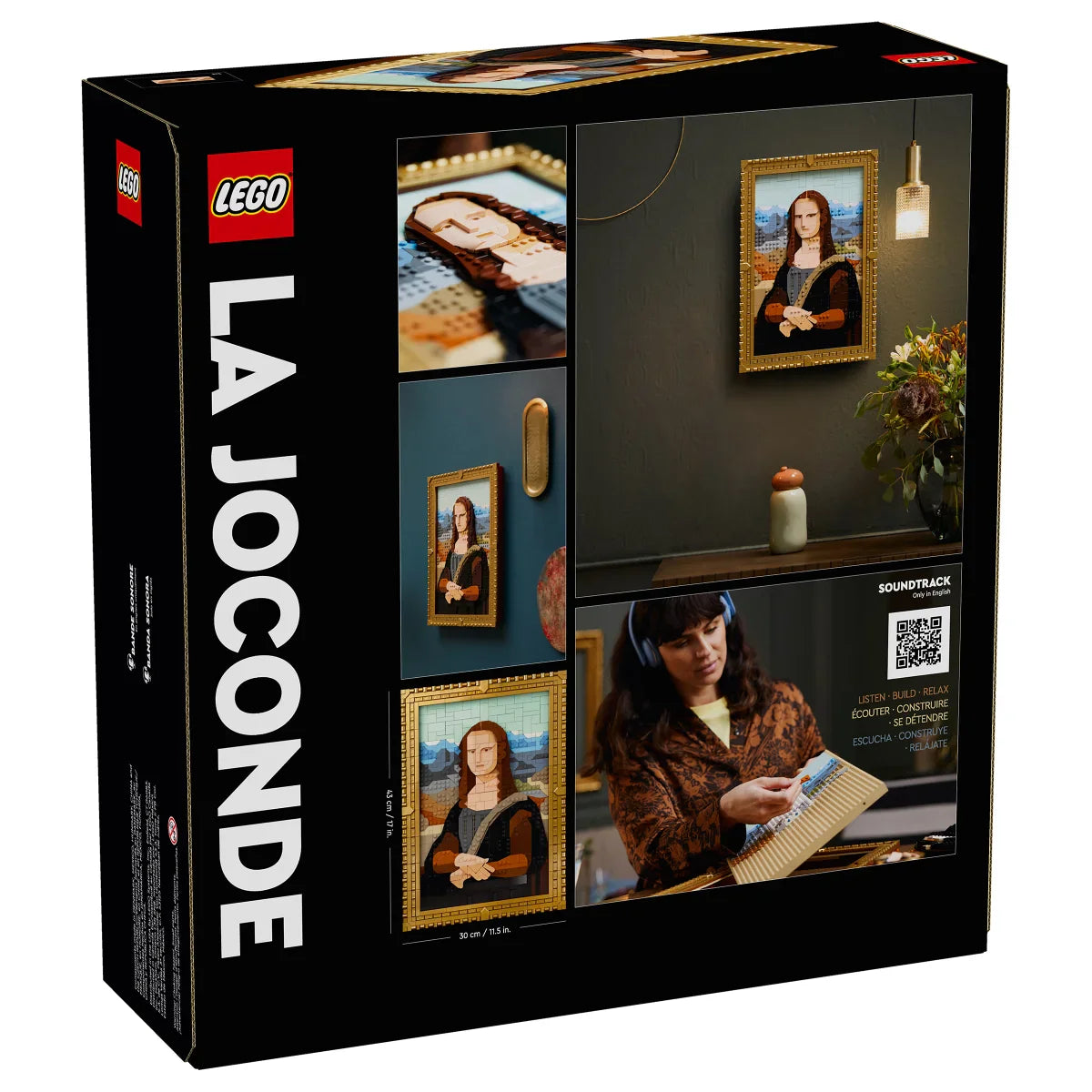 LEGO Art Mona Lisa Wall Art Building Set