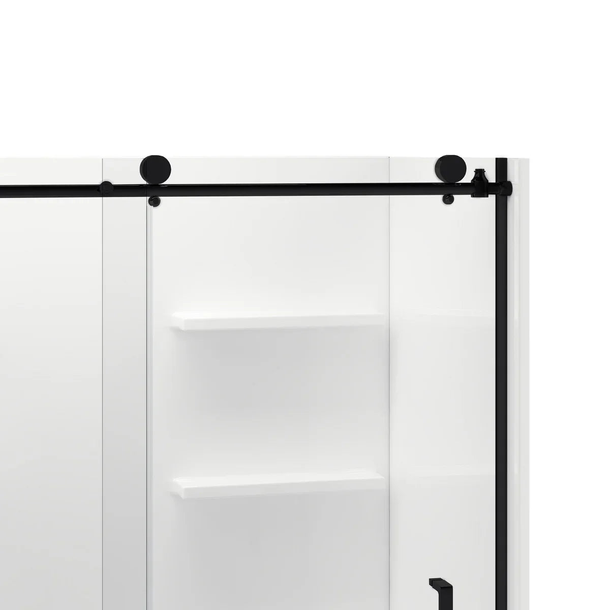 Appollo Cameron 32 in. x 60 in. Skirted Bathtub with Shower Doors and Wall Kit, Left Drain