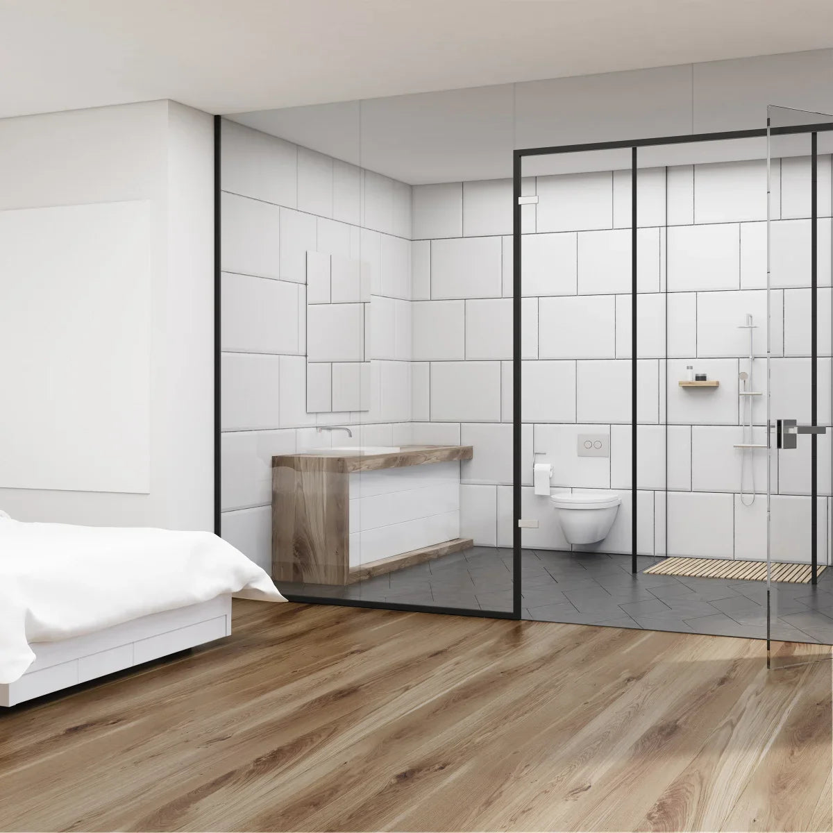 Mono Serra Time 15 cm (5.91 in.) SPC Vinyl Flooring