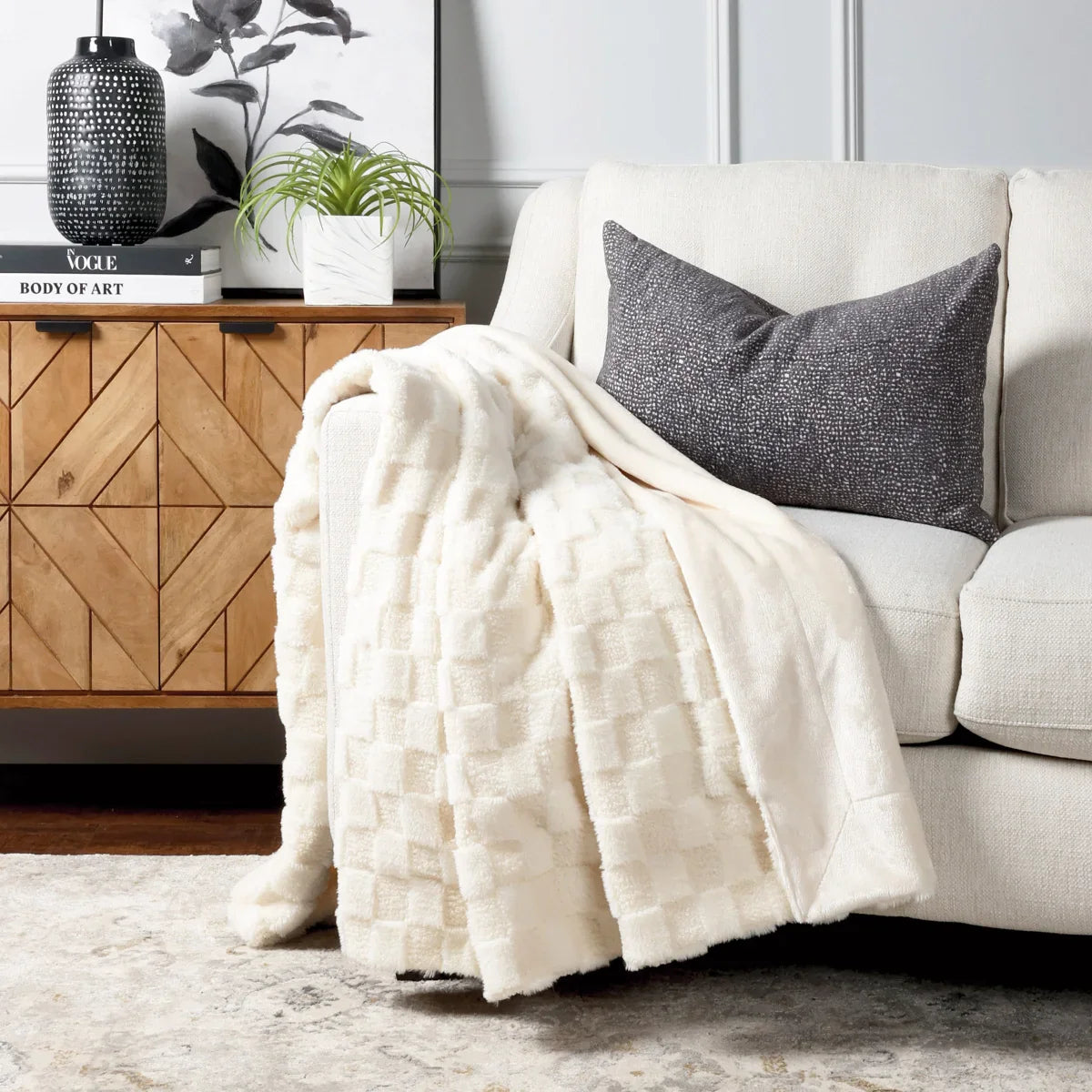 Life Comfort - Artisan Mixed Yarn Throw