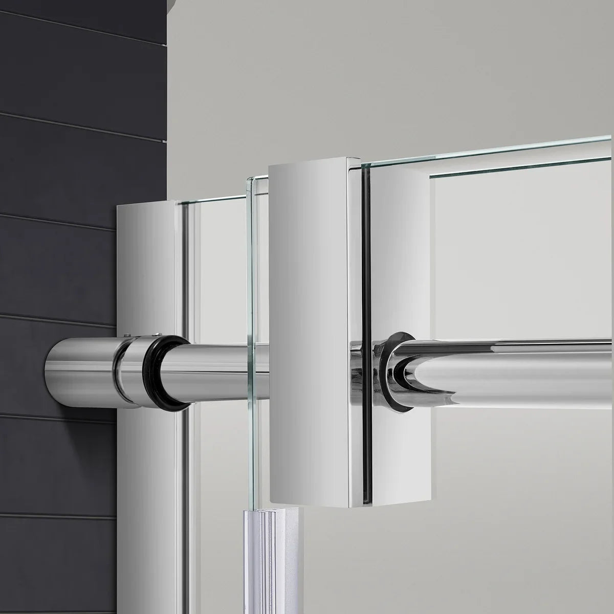 OVE Decors Dayton Frameless Glass Alcove Shower Door