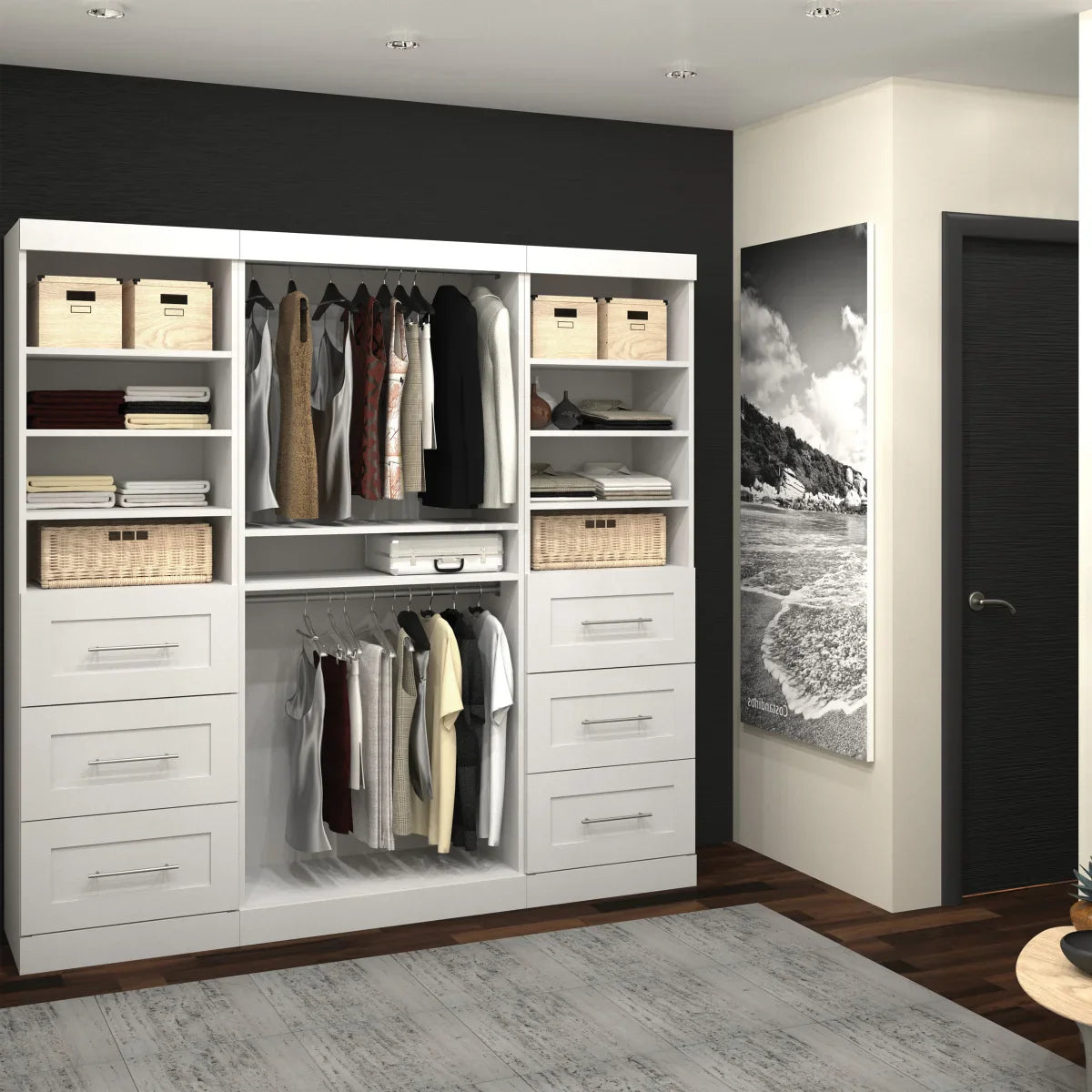 Bestar - Boutique Stowaway Closet