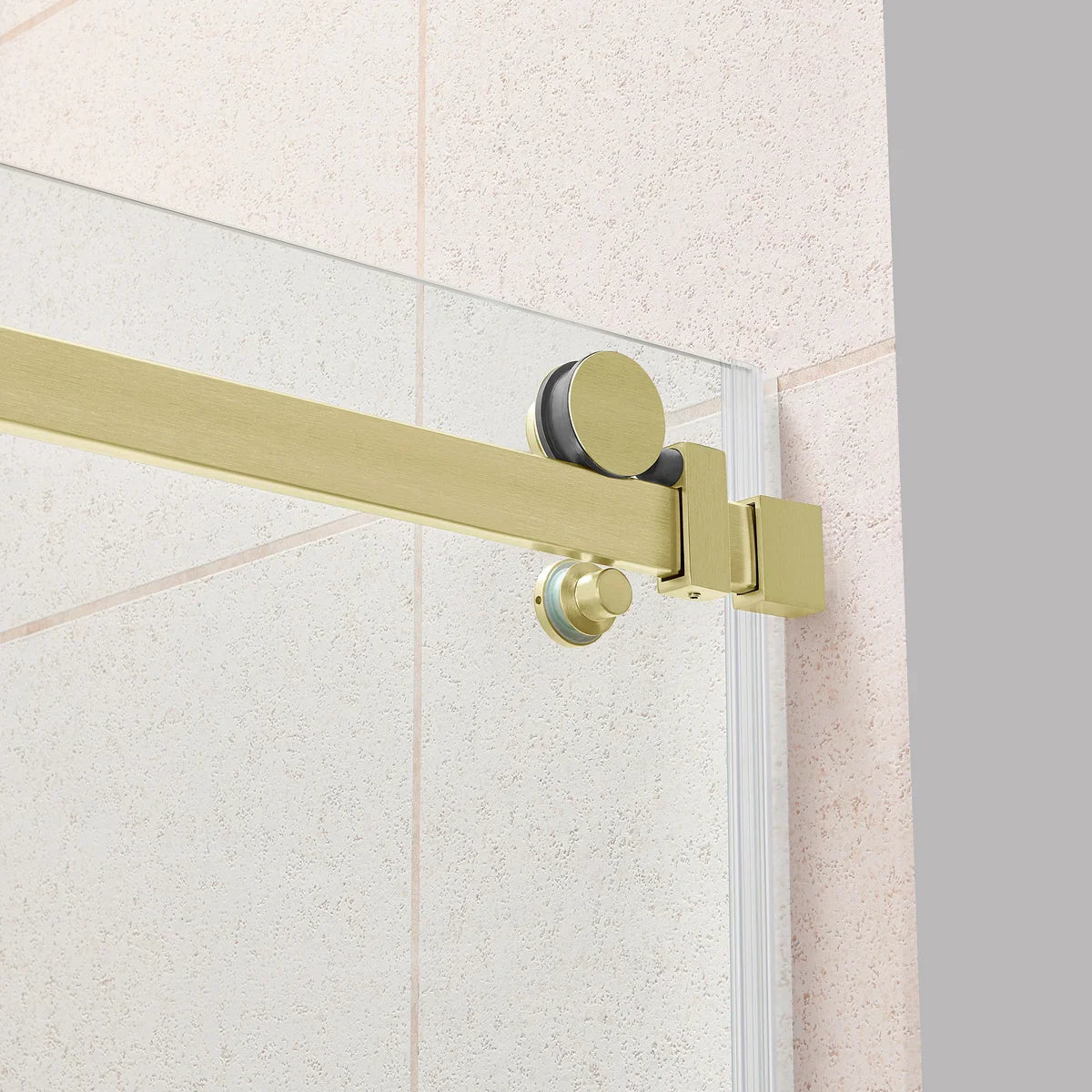 OVE Decors Kelsey 48 in. Sliding Glass Shower Door with Hardware