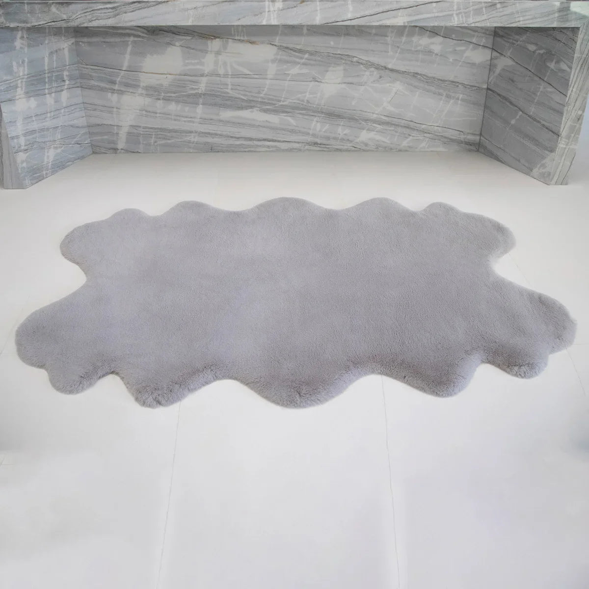 Mon Château Faux Fur Quad Rug