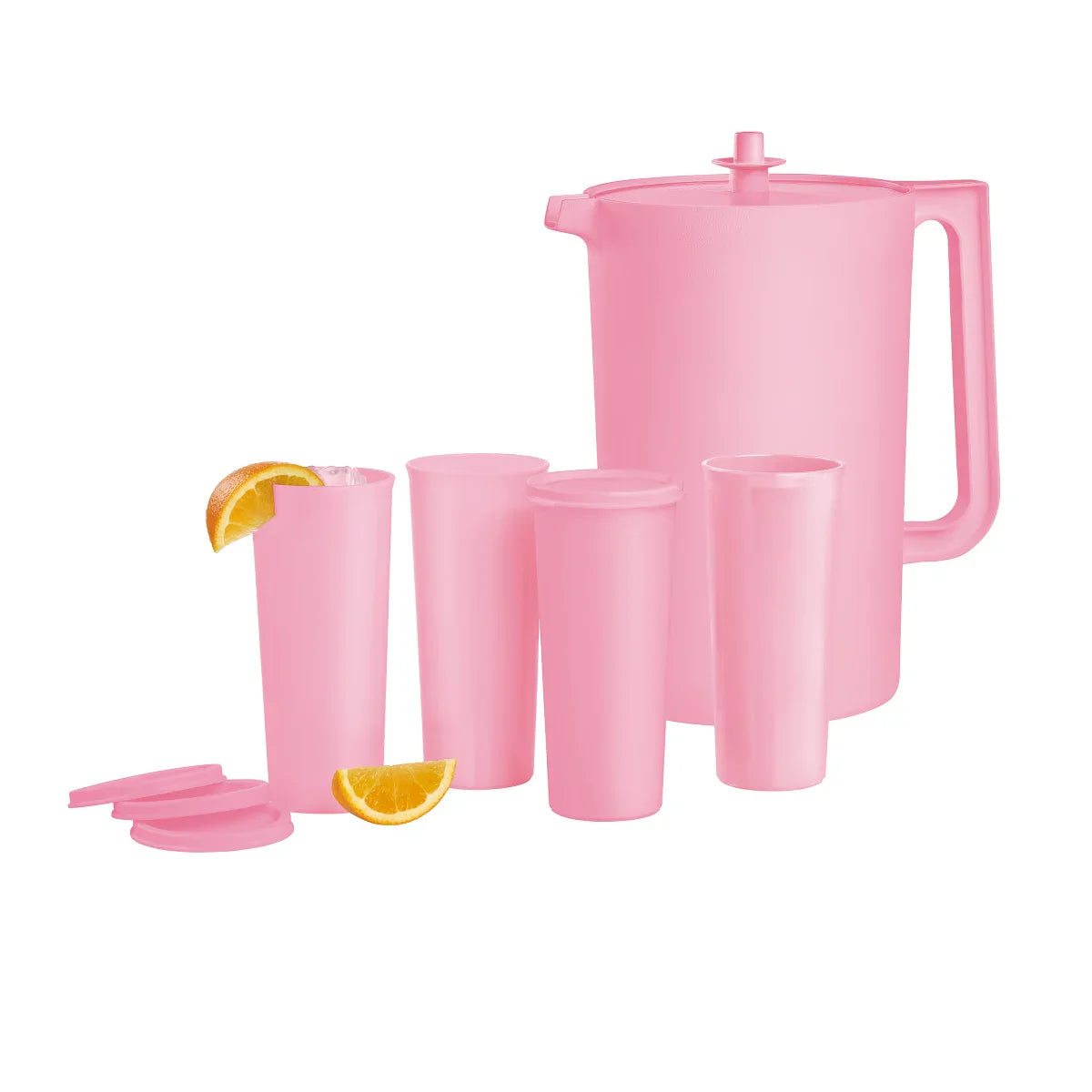 Tupperware Heritage Collection Pitcher and Tumbler Set, 5-piece