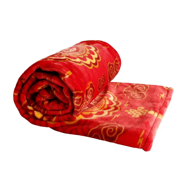 Home Retreat - Lunar New Year Snake Plush Blanket