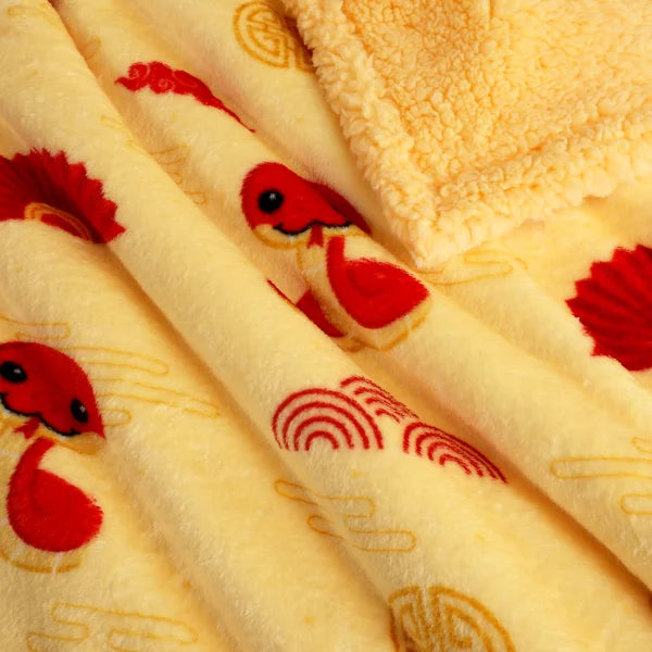 Home Retreat - Lunar New Year Limited Edition 2-piece Lucky Snake & Blanket Set