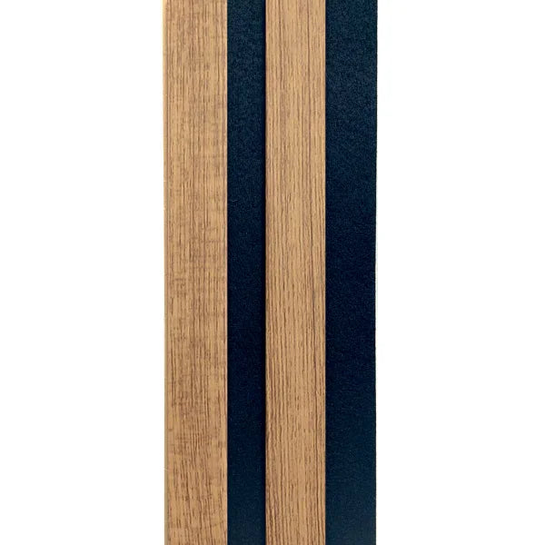 Mono Serra Luxuria Decorative Fluted Wall Panel with Black Insulated Felt