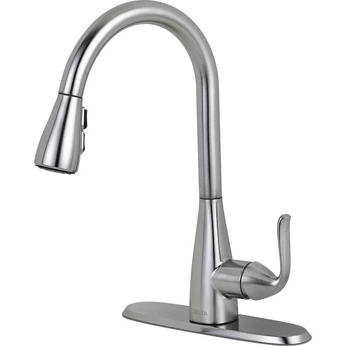 Delta Grenville Single Handle Pull Down Kitchen Faucet
