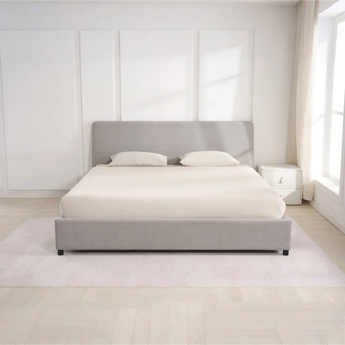 Cannes Upholstered Platform Bed