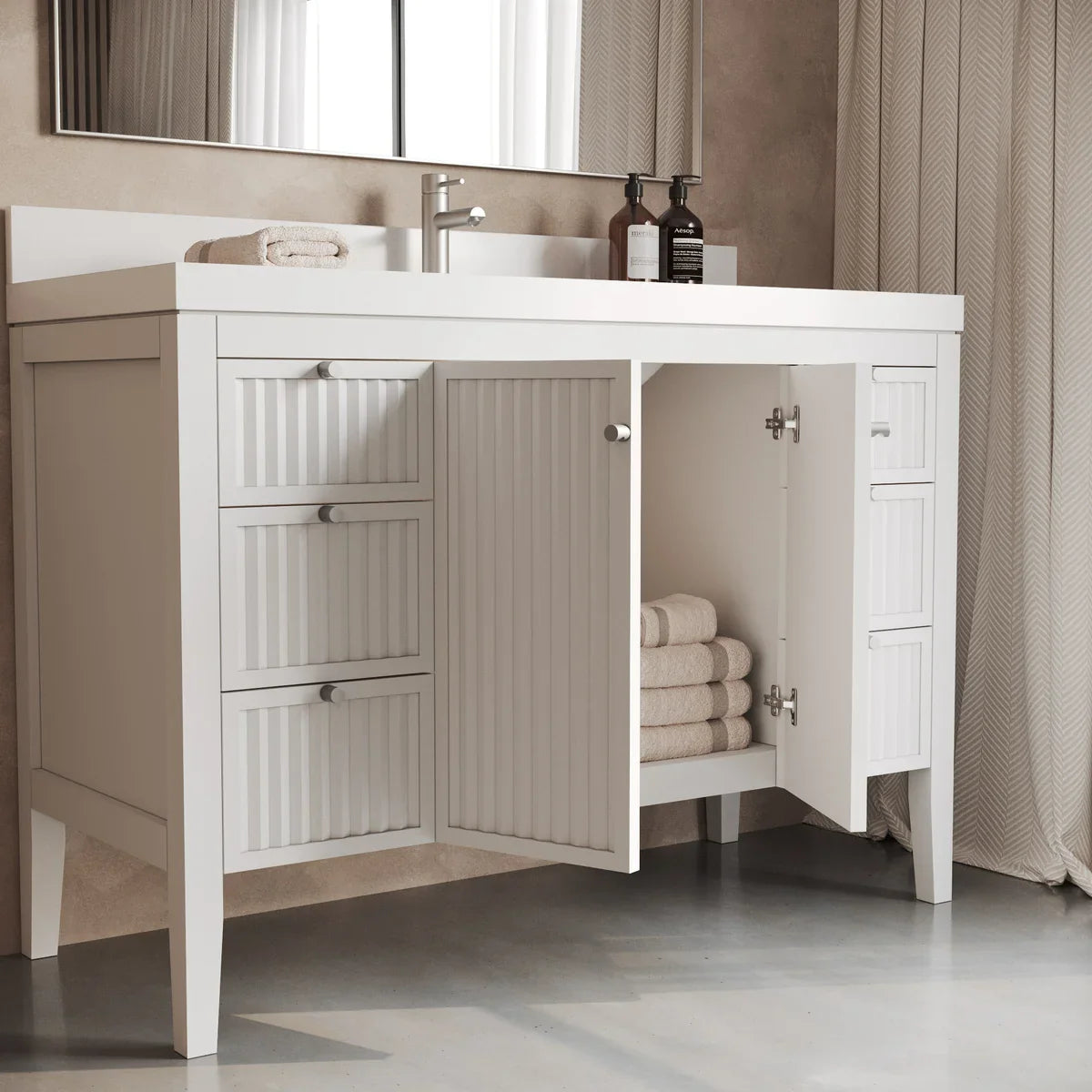 Forestmade Davos Bathroom Vanity in White