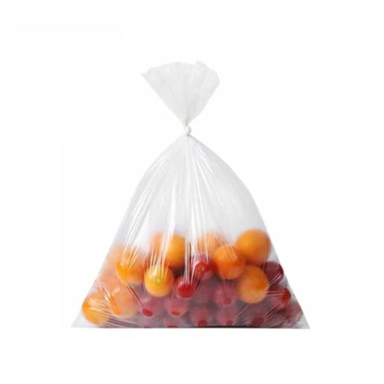 1 Lb Plastic Poly Bags 500/pcs Clear