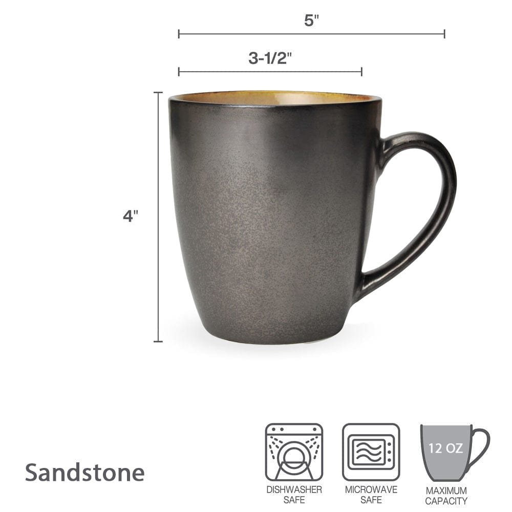 Sandstone Set of 4 Mugs - alternate view 3