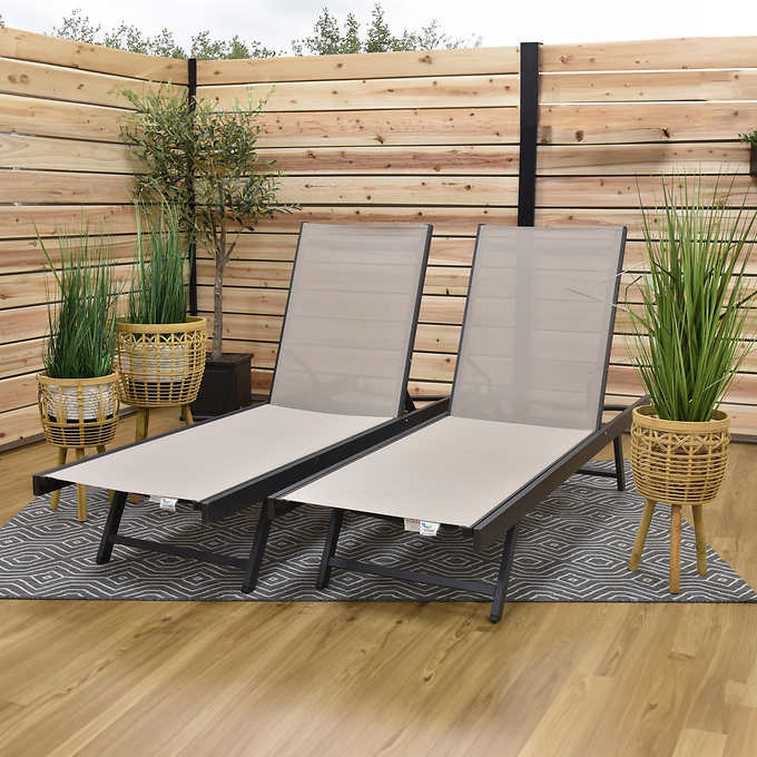 Urban Sun Lounger, 2-pack