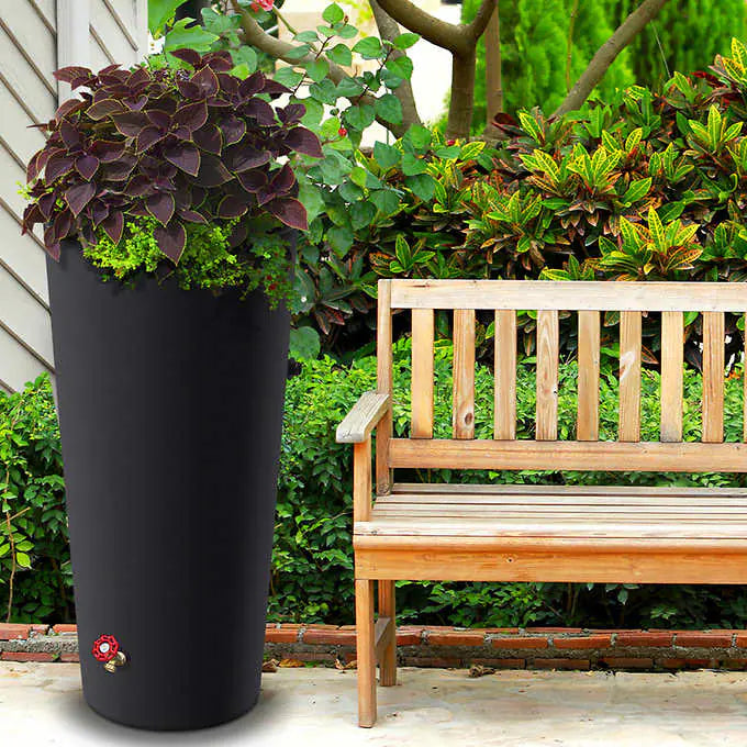 Terrace 61 cm (24 in.) Rain Barrel and Planter Combo