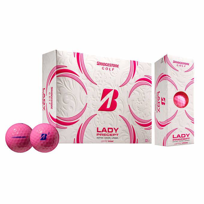 Bridgestone Lady Precept Golf Balls, 48-pack