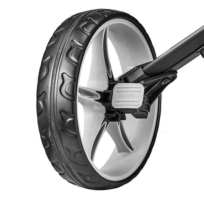 Caddytek 3 Wheel Golf Push Cart with Swivel Front Wheel