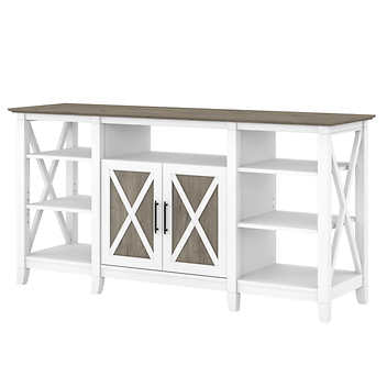 Bush Key West Contemporary Tall TV Stand