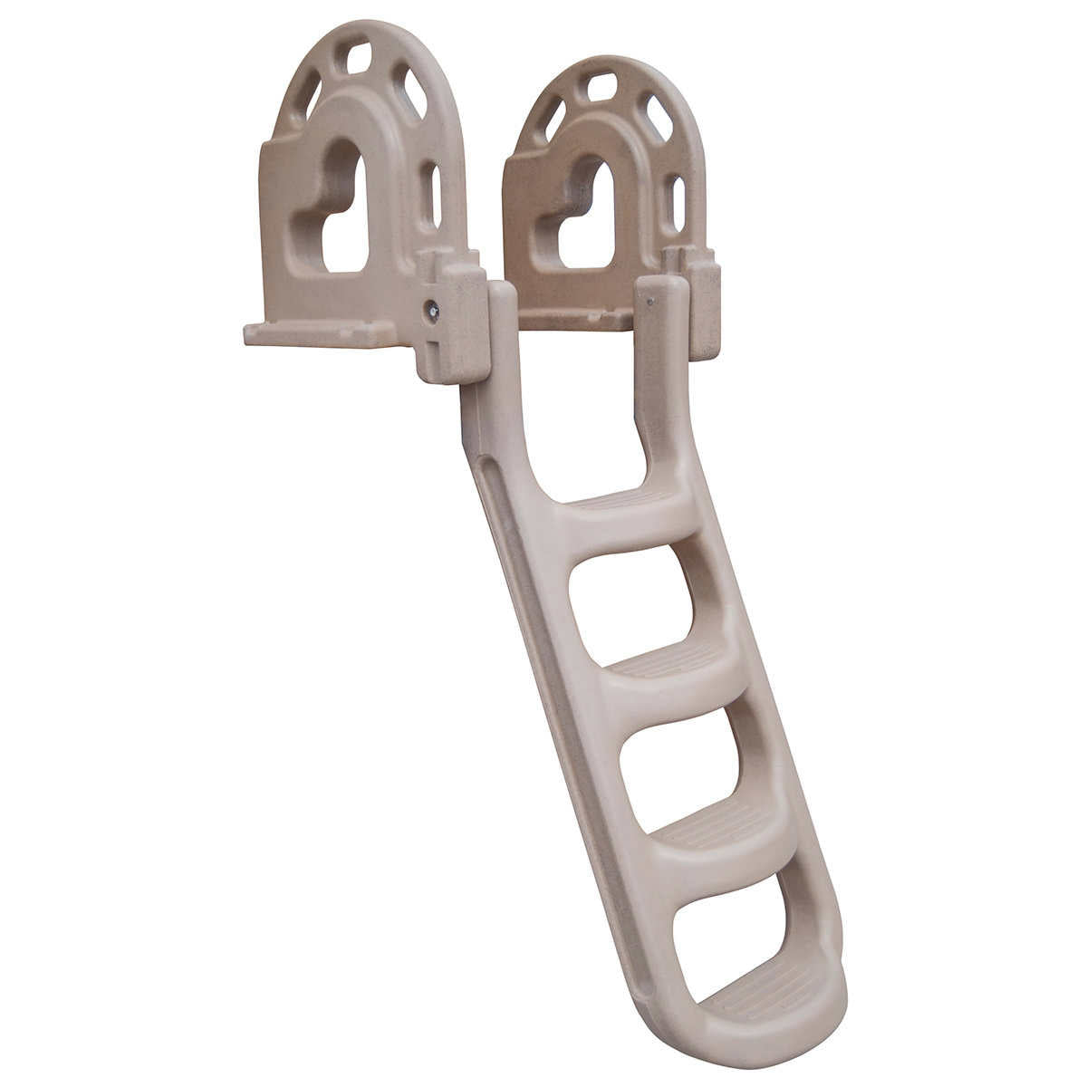 4 Step Polyethylene Dock Ladder Flip Up