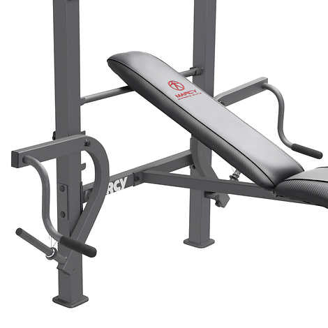 Marcy Standard Weight Bench with Butterfly and Leg Developer Home Gym