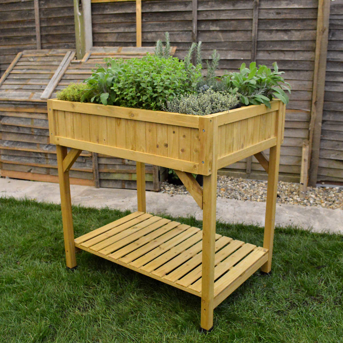VegTrug Self-Watering Raised Herb Garden Planter