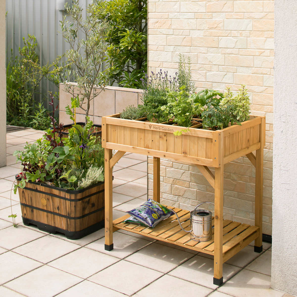 VegTrug Self-Watering Raised Herb Garden Planter