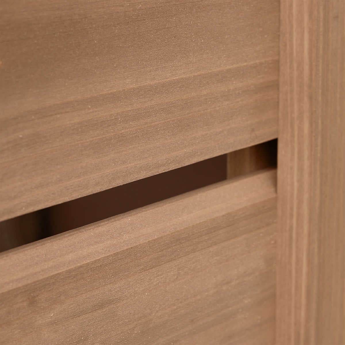 Yardistry 3.7 m (12 ft.) Cedar Privacy Wall for Pavilion