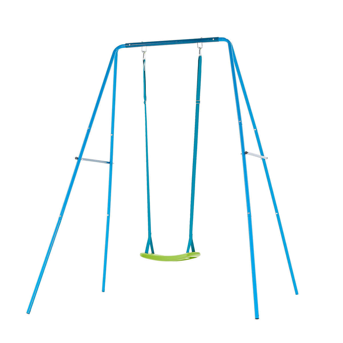 Small to Tall Metal Swing Set