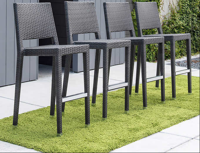 Niko 4-pack Patio Barstools