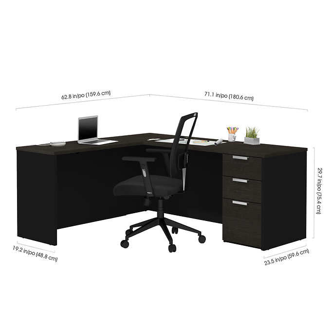 Bestar Pro-Concept Plus L-Shape Desk