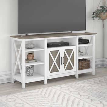 Bush Key West Contemporary Tall TV Stand