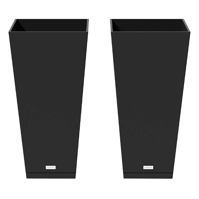 Veradek 30" Tall Square Planter, 2-pack